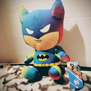 DC Batman Plush Toy - Blue and Yellow